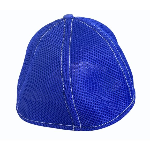 NEW ERA 39/Thirty Medium/Large Denim FB Logo Baseball Cap Cotton / Mesh - Picture 4 of 8